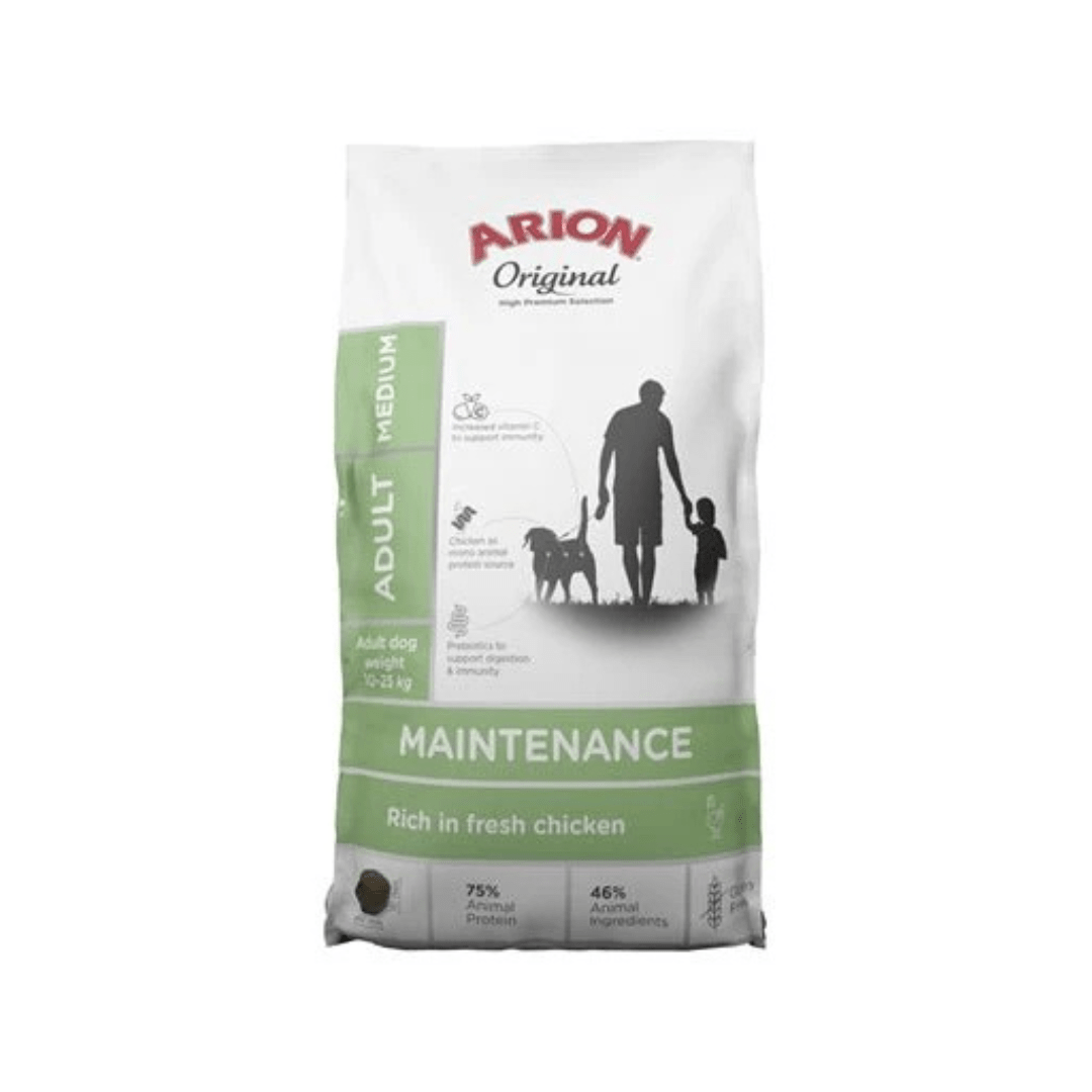 Arion Original - Maintenance Medium - 12 kg - animondo.dk - 106072