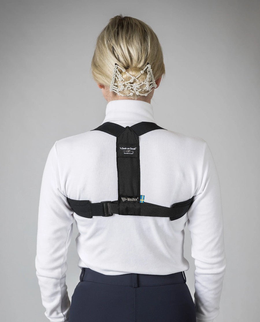 Back on Track - Posture holdnings strop - Sort - animondo.dk - 19080001