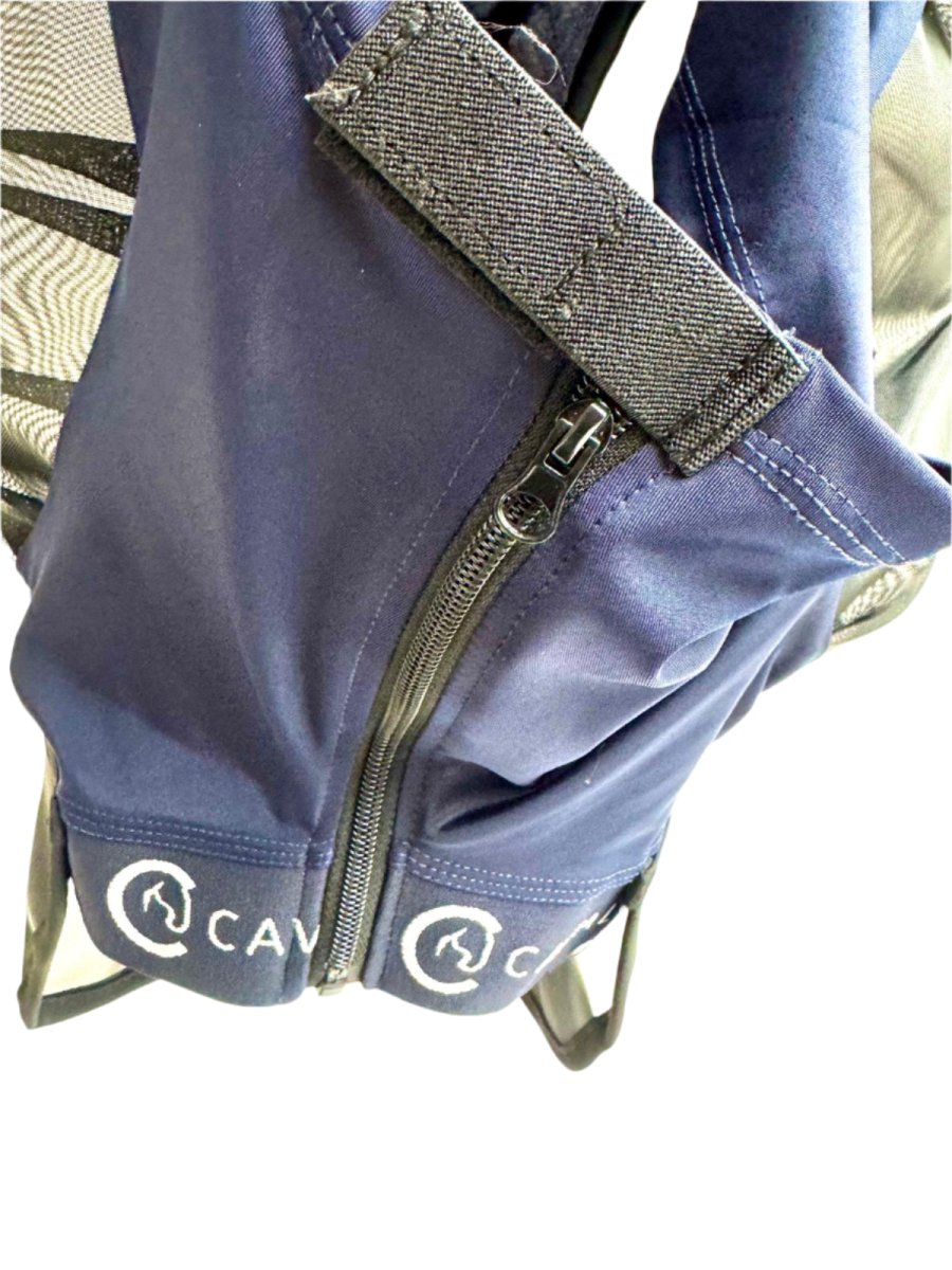 Cavalli Fluemaske m. ører & mulenet - Navy 2025 - animondo.dk - Cav3200
