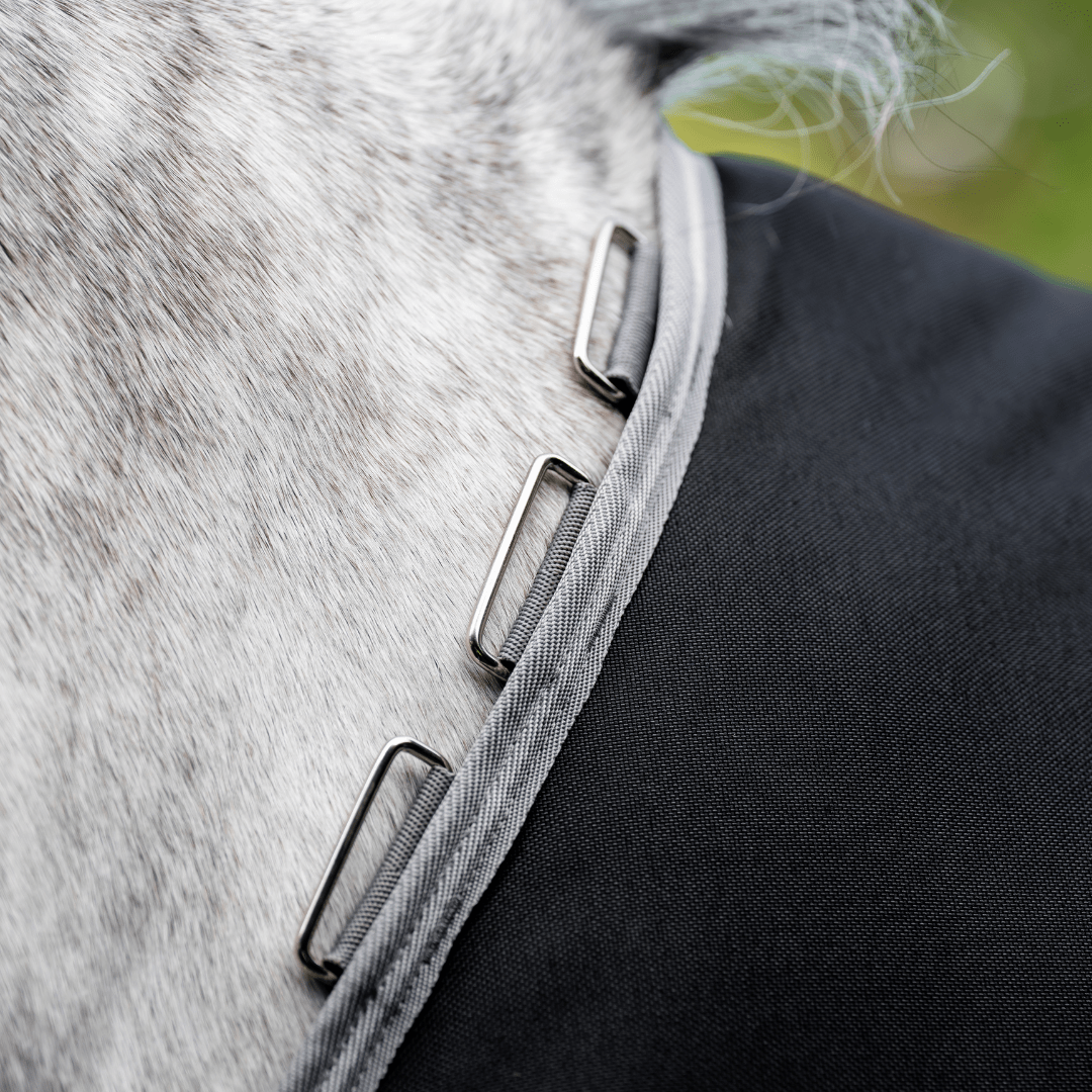 Horseware - Amigo Bravo 12 Plus Regndækken m. hals - 0 gram - Sort - animondo.dk - AARP70 - KJI0 - 45