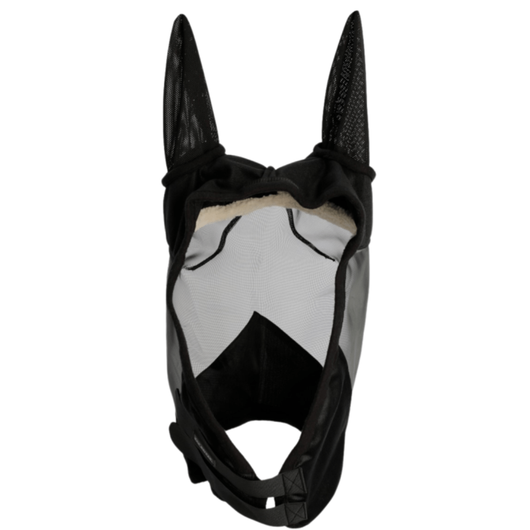 Top Reiter - Fluemaske m. ører - Sort - animondo.dk - DE - EKZ - HP - S