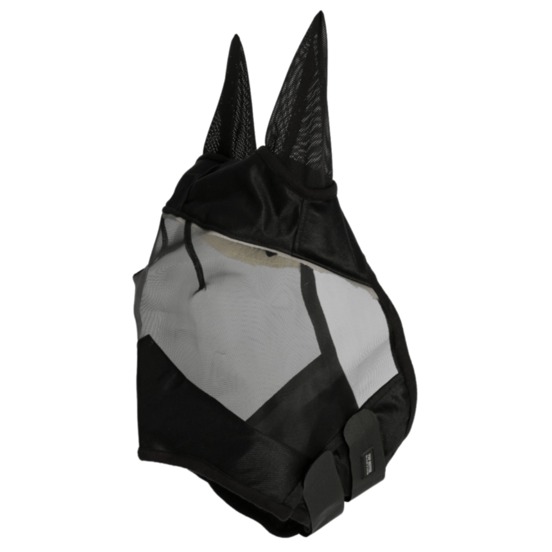Top Reiter - Fluemaske m. ører - Sort - animondo.dk - DE - EKZ - HP - S