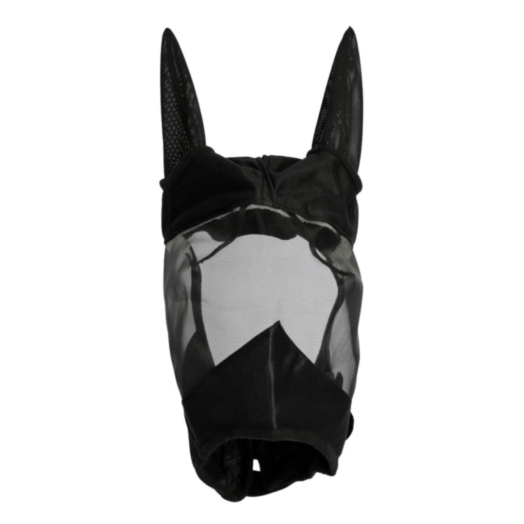 Top Reiter - Fluemaske m. ører - Sort - animondo.dk - DE - EKZ - HP - S