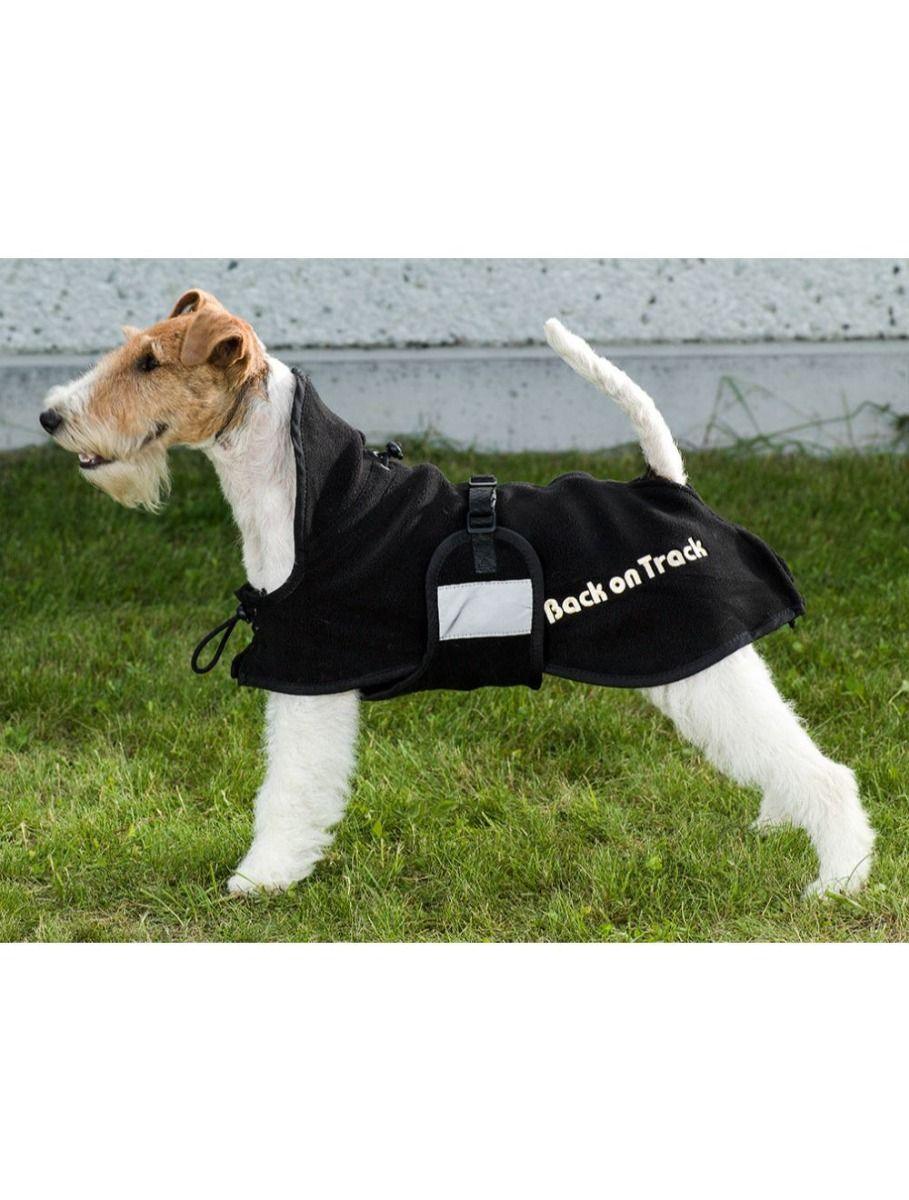 Back on Track Fleecedækken - Sort - animondo.dk