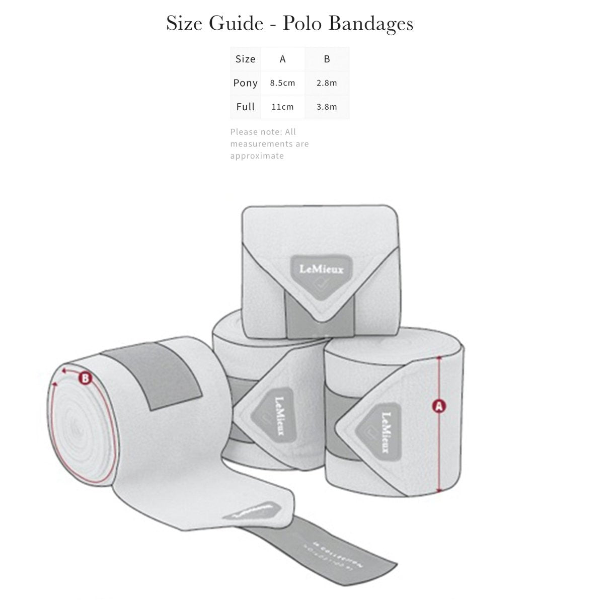 LeMieux Classic Polo Bandager - Ice Blue - animondo.dk