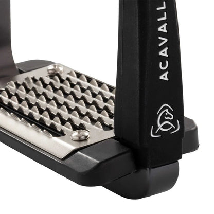 Acavallo - REL - X Easy Sikkerheds Stigbøjler - Charcoal - animondo.dk - AC667_04