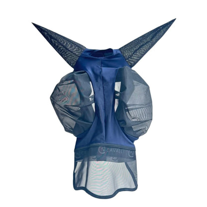 Cavalli Fluemaske m. ører & mulenet - Navy 2025 - animondo.dk - Cav3200