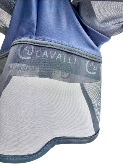 Cavalli Fluemaske m. ører & mulenet - Navy 2025 - animondo.dk - Cav3200