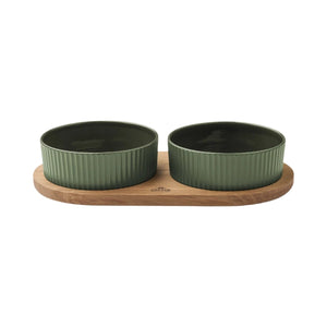 Dog Copenhagen - Kronborg Foodbar - Racing Green/Egetræ - animondo.dk - EAT0508
