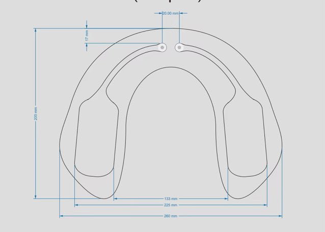 Equine LTS - Ekstra stor Pad til TENS - animondo.dk - LTSTENS - STORPAD