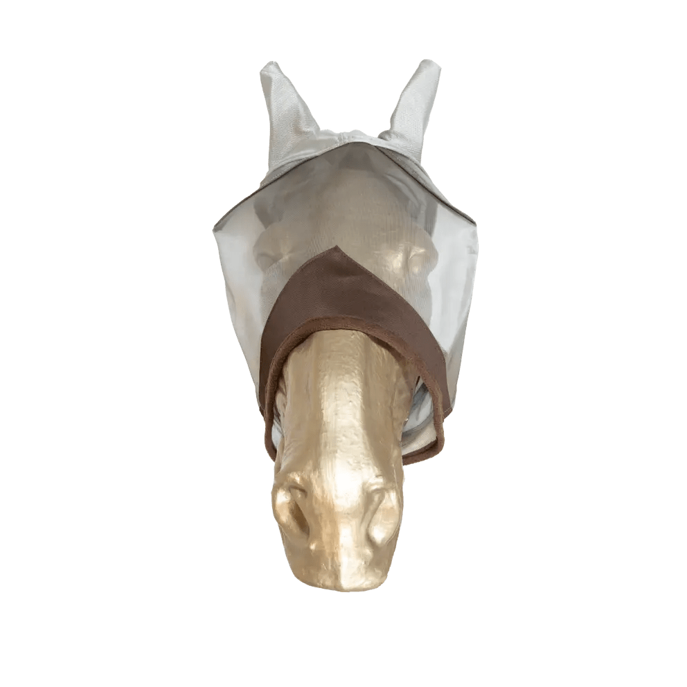 Fly Mask Classic with ears - Silver - animondo.dk - 42646-42-COB