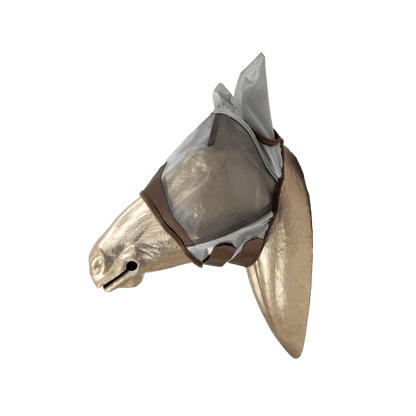 Fly Mask Classic with ears - Silver - animondo.dk - 42646-42-COB