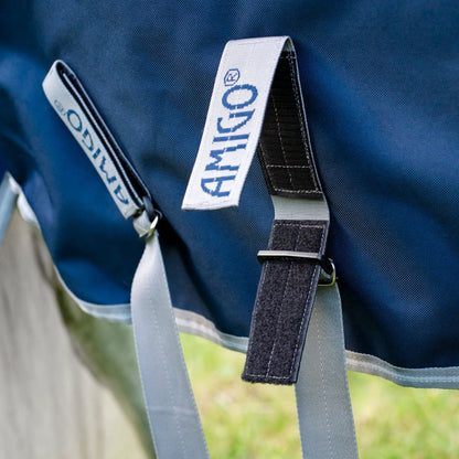 Horseware Amigo - 1200D Fieldsafe Plus Vinterdækken - 250 gram - Navy - animondo.dk - AANPL5 - BJI0 - 66