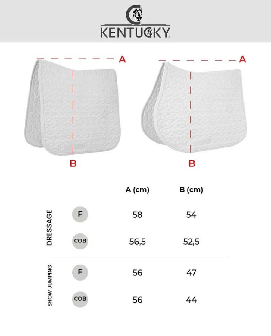 Kentucky - Skin Friendly Dressurunderlag - Sort - animondo.dk - 42468 - 01 - DR