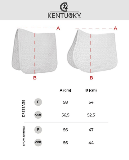 Kentucky - Skin Friendly Dressurunderlag - Sort - animondo.dk - 42468 - 01 - DR