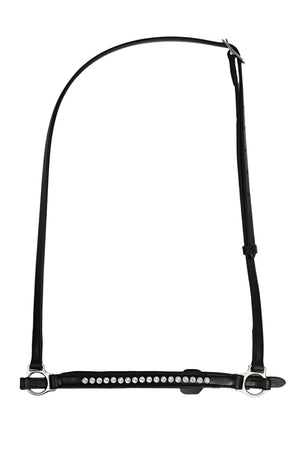 Noseband "KRISTALL", silver - animondo.dk - NR-KRS-SI-21