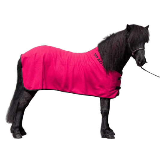 Top Reiter Fleecedækken - Pink - animondo.dk - DE - FLE - PI - 125