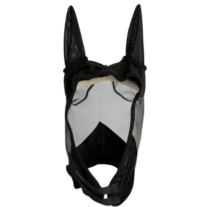 Top Reiter - Fluemaske m. ører - Sort - animondo.dk - DE - EKZ - HP - S