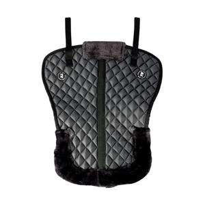 Top Reiter - Fur Saddle Pad - Sort - animondo.dk - SA - DE - FR - AN