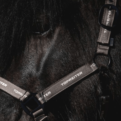 Top Reiter - Logo Grimesæt - Trøffelbrun - animondo.dk - HAL - STR - TR - LG - TBR