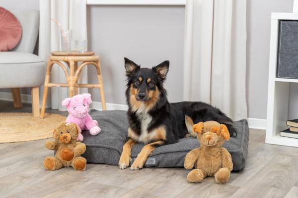 Trixie - Teddy Eddy Bæredygtig Hundebamse - Lysebrun - animondo.dk - TX34882