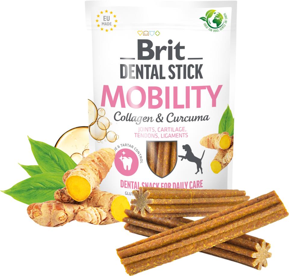 Brit Care Dental Stick Mobility 7 pcs - animondo.dk