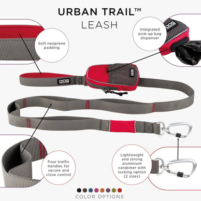 Dog Copenhagen Urban Trail™ Line - Classic Red - animondo.dk