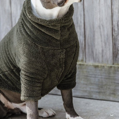 Kentucky Hundesweater Teddy Fleece - Pine Green - animondo.dk