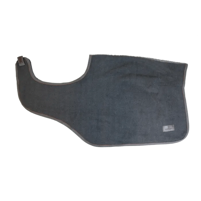 Kentucky Riding Rug Heavy Fleece - Dark grey - animondo.dk