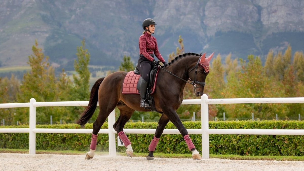 LeMieux Loire Classic Dressage Square - Orchid - animondo.dk