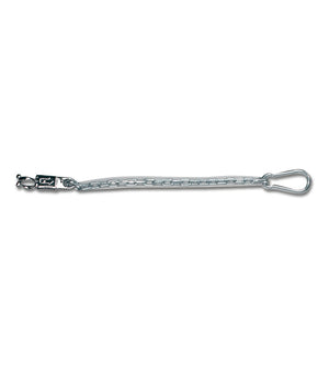 Tie-Chain Plastic Coated clear, 55 cm - animondo.dk
