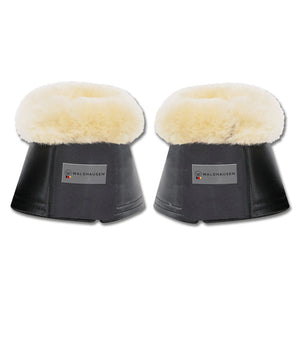 Waldhausen Bell boots with lambskin - Sort - animondo.dk