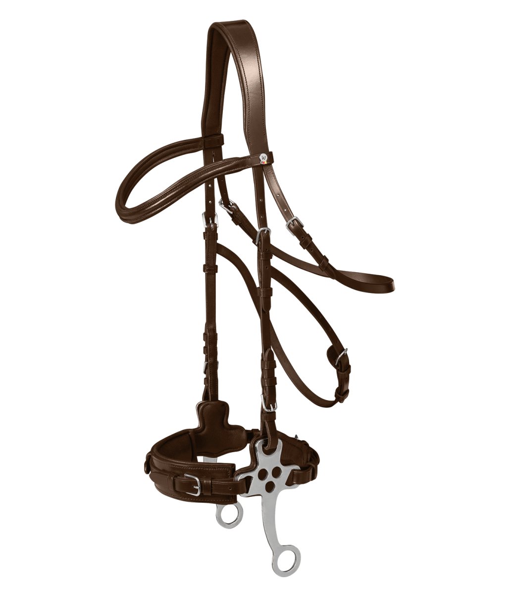 Waldhausen Hackamore bridle X-Line - animondo.dk