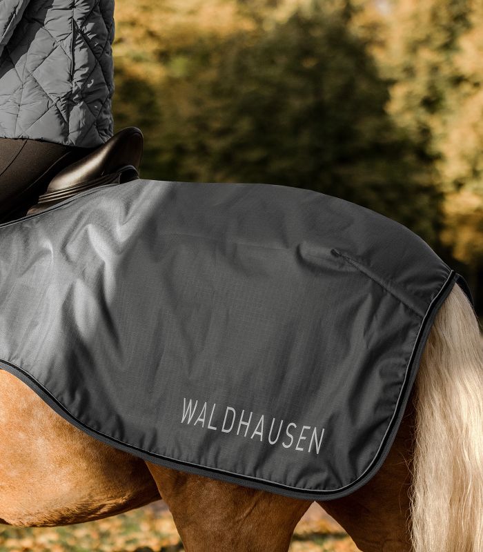 Waldhausen Nashville - Ridedækken - Pewter - animondo.dk - UDGÅR - 80010140 - VB