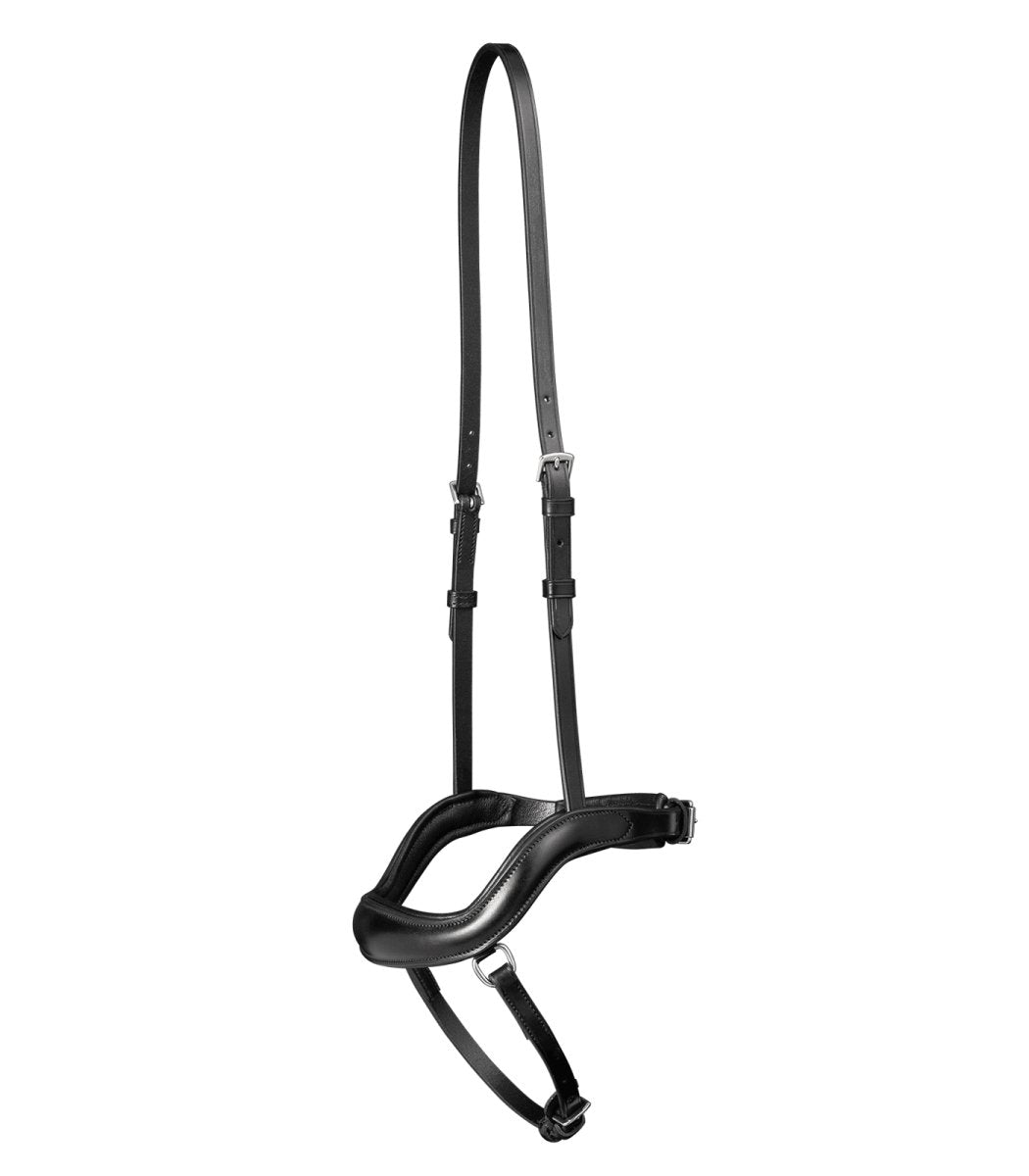 Waldhausen Noseband X-Line Newshape - Sort - animondo.dk